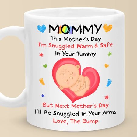 Mom: My First Haven - Customizable Mug for Mother's Day